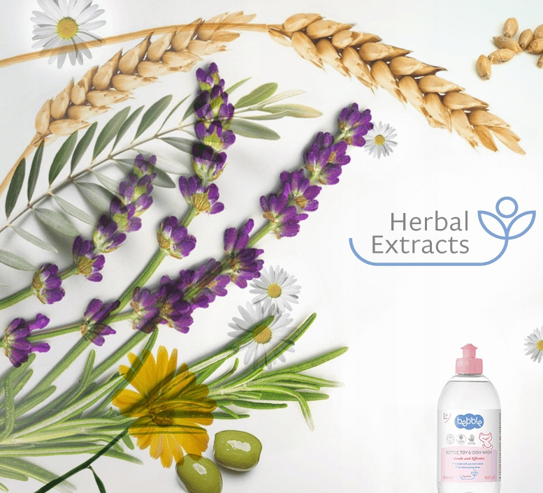 Płyn do mycia butelek, zabawek i naczyń 500ml. BEBBLE